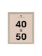 Missy Wooden Wall-Mounted Photo Frame With Beige Frame