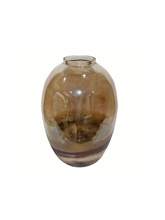 Art et Lumiere Decorative Vase Brown 26.5x26.5x41cm