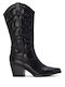 Damenstiefel Cowboy Schwarz