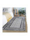 SpitiBazaar Modern Bedroom Rugs Set Grey White SD-5021364 3pcs