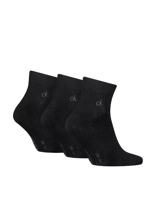 Calvin Klein Чорапи Black 3Пакет