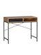 Desk Fenwick Wooden Oak/Black with Metal Legs 98x48x76.3cm