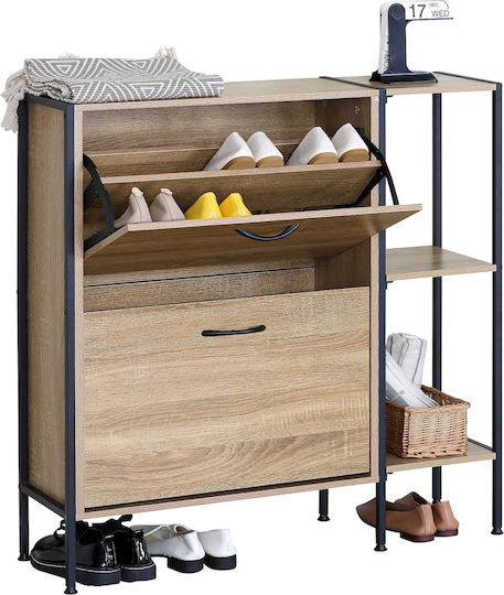 Metall Schuhschrank Alderwyn 88x24x87cm