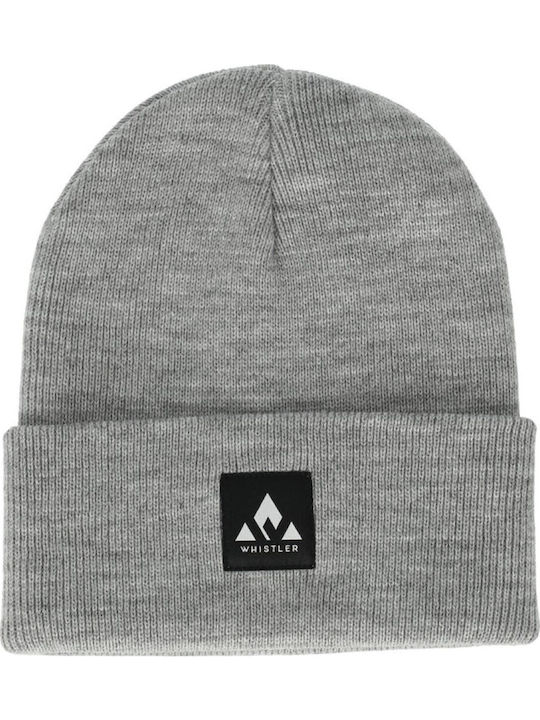 Beanie Unisex Beanie Gestrickt in Gray Farbe