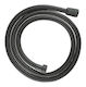 Grohe Metalflex Shower Hose 27502ks1 1/2 Inch X 1/2 Inch 1.5 M Anti-twist Metallic Matte Black