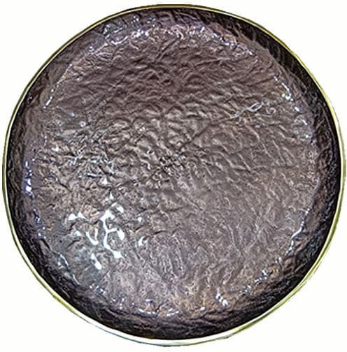 Art et Lumiere Platou Decorativ Metalic Maro 1buc 39x39x3buc