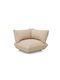 Fatboy Sumo Ελαστικό Κάλυμμα Γωνιακού Καναπέ Beige 108x108cm
