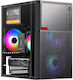 Segotep KNIGHT W3 Gaming Mini tower Carcasă Calculator cu Fereastră Laterală Negru