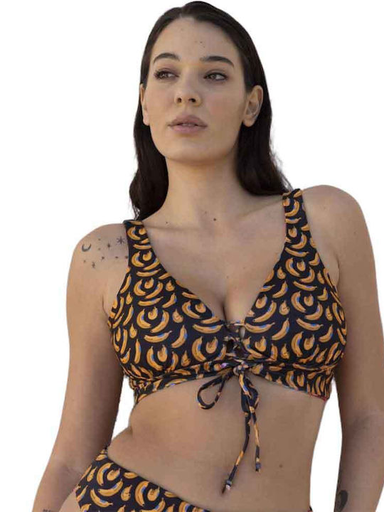 Bikini Oberteil B-Cup Schwarz