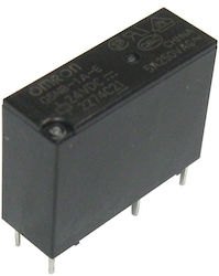 Omron Releu 5A 1buc Placă miniatură, cu bobină 12VDC, contact SPST 5A 250VAC (3A 30VDC) G5NB-1A-E-DC24