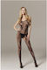 Roza Sexy Διχτυωτό Γυναικείο Ολόσωμο Bodystocking Rz-907 Ανοιχτό Καβάλο