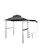 Vevor Gazebo Garten Rosa 2.43x1.5m