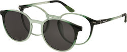 Solano Cl90291 C Rame ochelari pentru bărbați Acetat Culoare Verde Solano Cl90291 C Rame ochelari pentru bărbați Acetat Culoare Verde