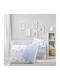 Nima Cotton Baby Quilt 110x150cm Multicolour