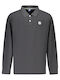 Polo Bluza Tricou Cu Mâneci Scurte Neagră
