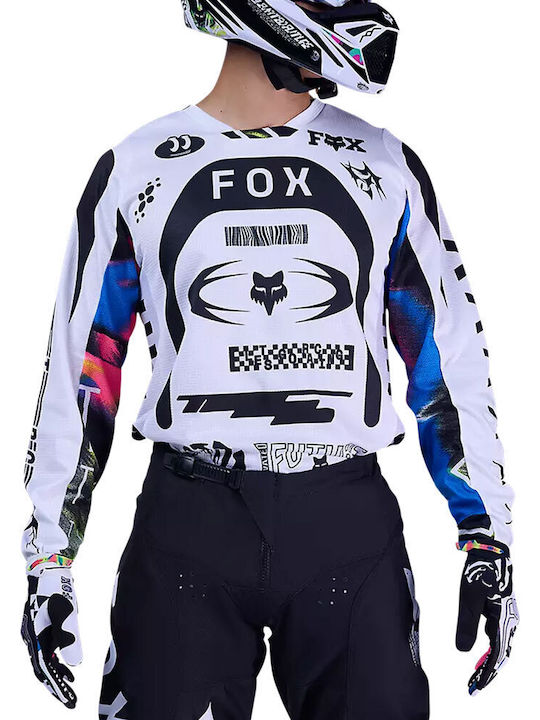 Fox Ανδρική Μπλούζα Motocross Μακρυμάνικη Πολύχρωμη