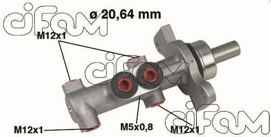 Αντλια Φρενου Citroen C2 Jm 03-12 C3 Fc Fn 02-10 Peugeot 1007 Km 05 202422 Cifam 4601.l7 202422-10253
