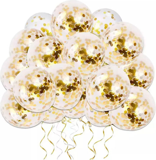 Set 15 Luftballons Latex Durchsichtige 30cm