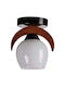 Opviq Ceiling Mount Light 12cm Multicolor with Socket E27
