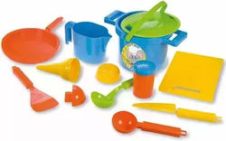 Children's Sand Toy Set Lena 9274-16 1-33 Happy Cooking 13 Pieces 2+