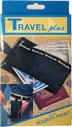 Travel Plus Δερμάτινο Ανδρικό Πορτοφόλι Ταξιδίου Μαύρο Travel Plus Δερμάτινο Ανδρικό Πορτοφόλι Ταξιδίου Μαύρο