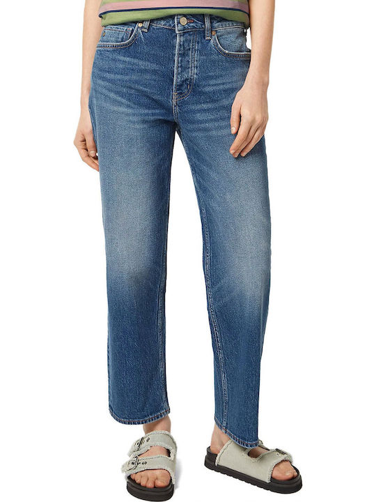 Women's Jean Trousers in Straight Line Blue Dream