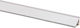 Capac De Juntură Îngust Cu Falț 15x15x4000mm Aluminiu Alb
