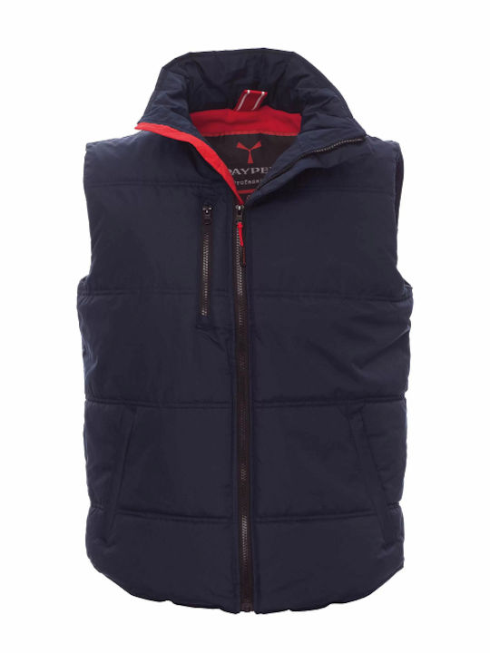 Payper Daytona Arbeitsweste Wasserdicht mit Fleece-Futter Marineblau