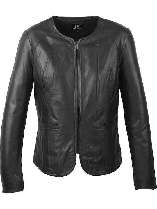 Damen Bikerjacke Black