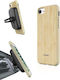 Evutec Back Cover Aramid Fiber 0.7mm Μαγνητικό Μπεζ (iPhone SE 2022/2020Realme 6 / 6s)