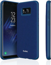 Evutec Umschlag Rückseite Blau (Galaxy S8+)