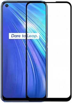 0.3mm Full Glue Full Face Tempered Glass Μαύρο (Realme 9i)