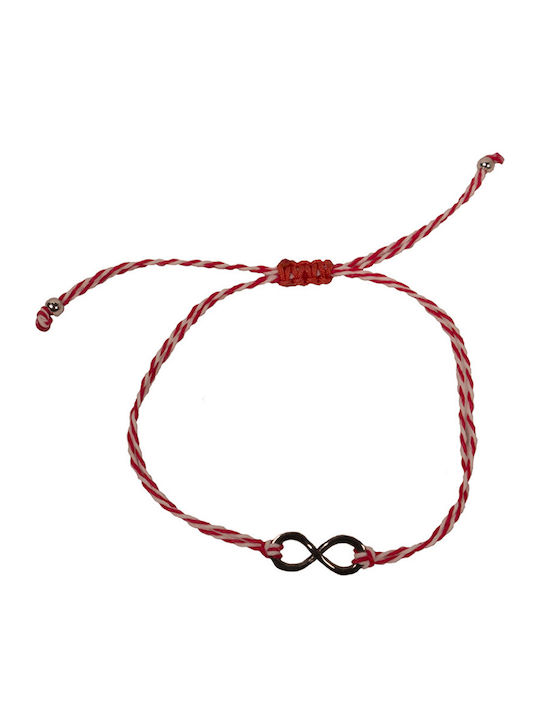 Theodora's Jewellery Γυναικείο Βραχιόλι με Κορδόνι