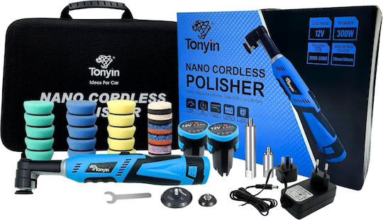 Tonyin TY-DA1 Rotary Polisher 12V 2x2Ah