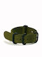 Riemen aus Stoff Nato Khaki 26mm