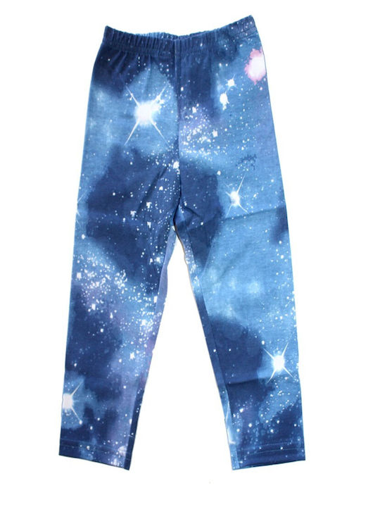 Kinder Leggings Lang Light Blue