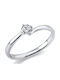 Diamond Group Single Stone with Diamond