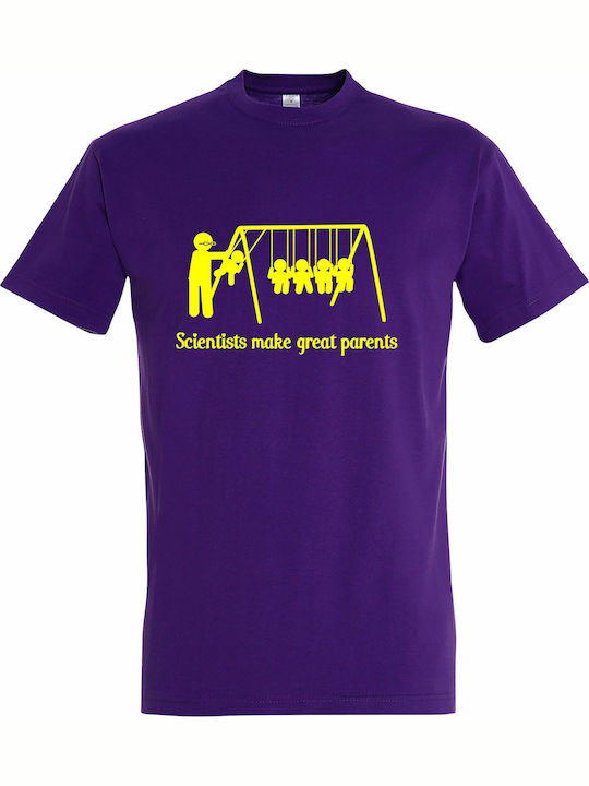 T-shirt Unisex "scientists Make Great Parents F...