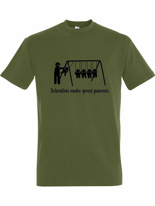 T-shirt Unisex "scientists Make Great Parents F...