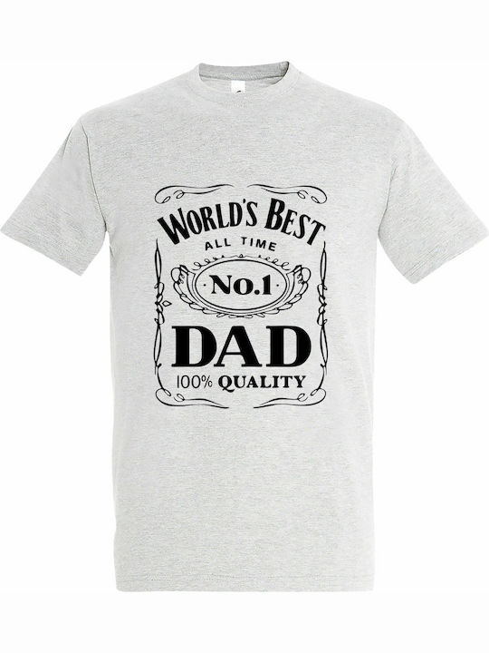 T-shirt Unisex " World's Best Dad 100% Quality ...