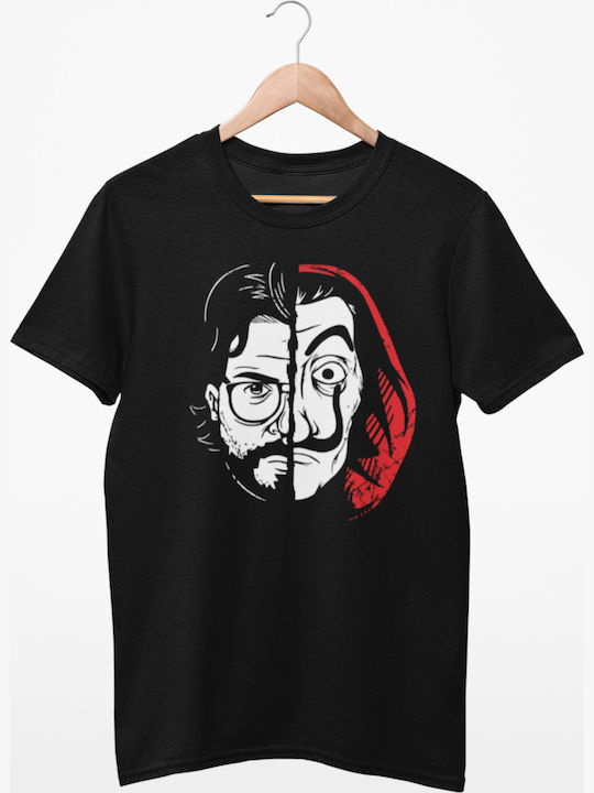 La Casa De Papel T-shirt Μαύρο