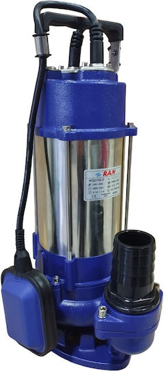 RAN WQD370-D Single-phase Pump Waste Water / Sewage 0.5hp WQD370-D
