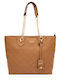 Women's Bag Shopper Shoulder Tabac Brown