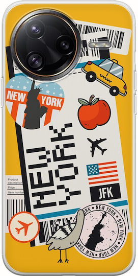 Ticket To New York Xiaomi Poco F7 Ultra 5G Flexible TPU Transparent Silicone Mobile Phone Case