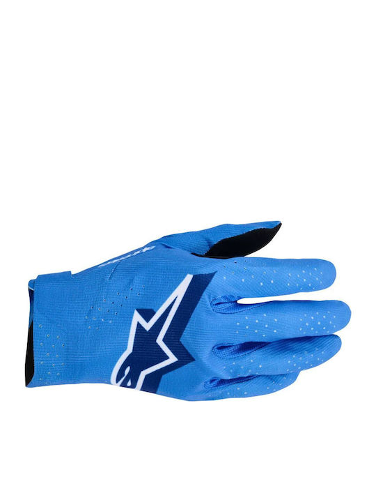 Alpinestars MX Supertech Ανδρικά Γάντια Μotocross Μπλε