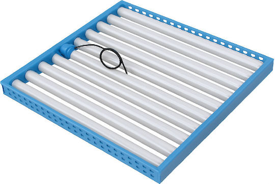 Multifunctional Shelf-Roller Motor 220v Blue 60-64 Eggs Size 42x43x4