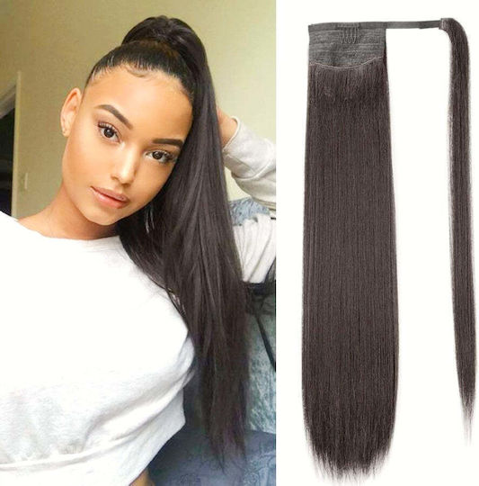 Remy Hair Extension with Natural Hair Remy in Dark Chestnut Color 2 50cm