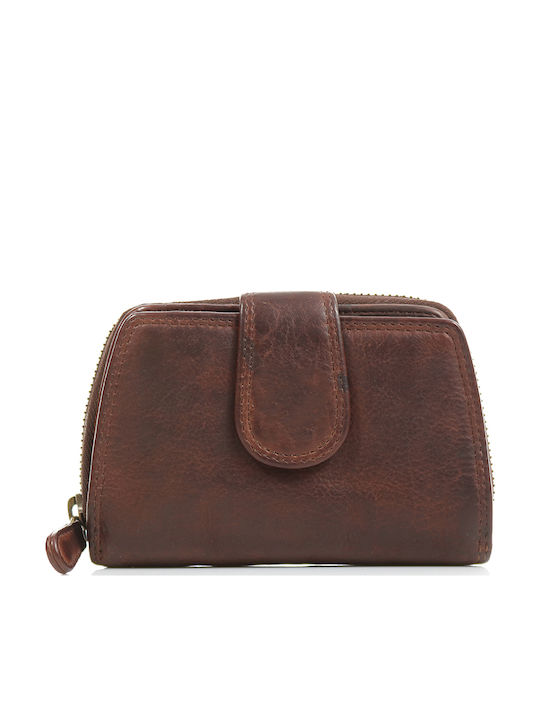 Trip Camel Small Leather Women's Wallet Classic Brown