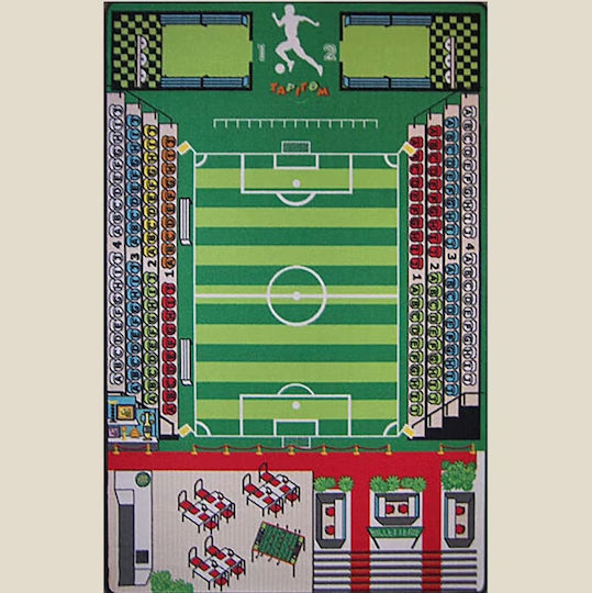 Tapitom Kids Synthetic Rug Football 133x200cm