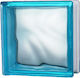 Bunte Himmelblau Ziegelsteine 19x19x8cm